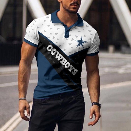 Dallas Cowboys Polo T-shirt BGPLS127