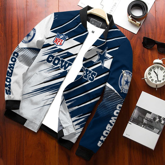 Dallas Cowboys Personalized Bomber Jacket AZCBJ155