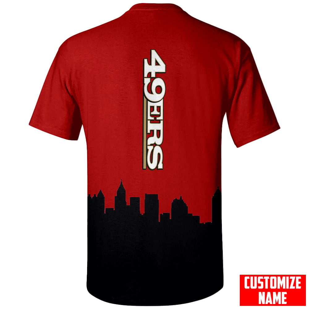 San Francisco 49ers Personalized T-Shirt BGTS992