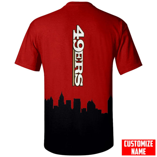 San Francisco 49ers Personalized T-Shirt BGTS992