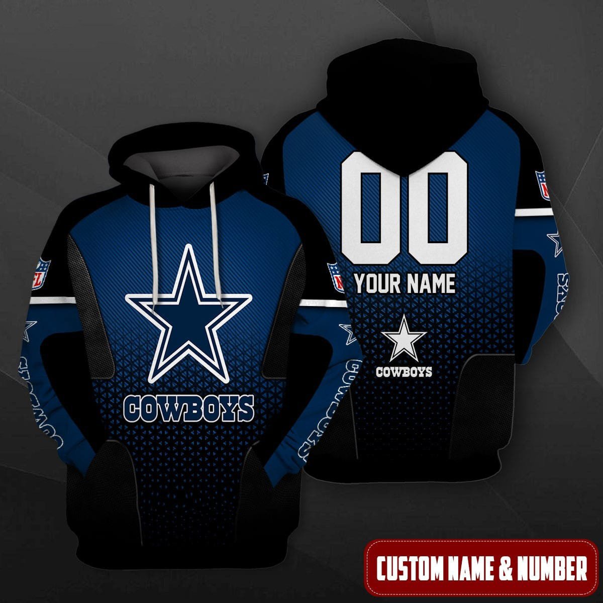 Dallas Cowboys Personalized Hoodie AZCHD512