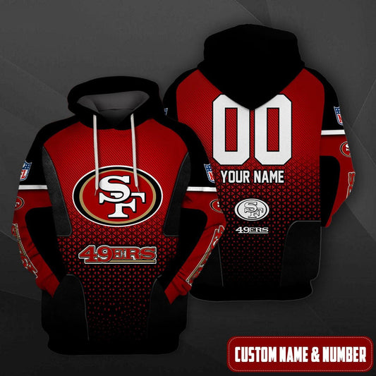 San Francisco 49ers Personalized Hoodie AZCHD531
