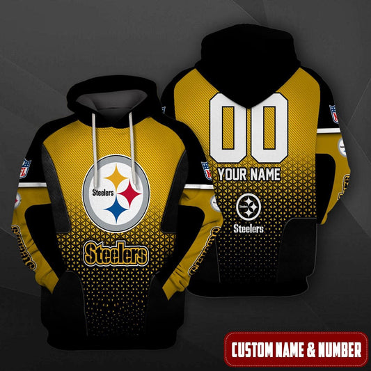 Pittsburgh Steelers Personalized Hoodie AZCHD530
