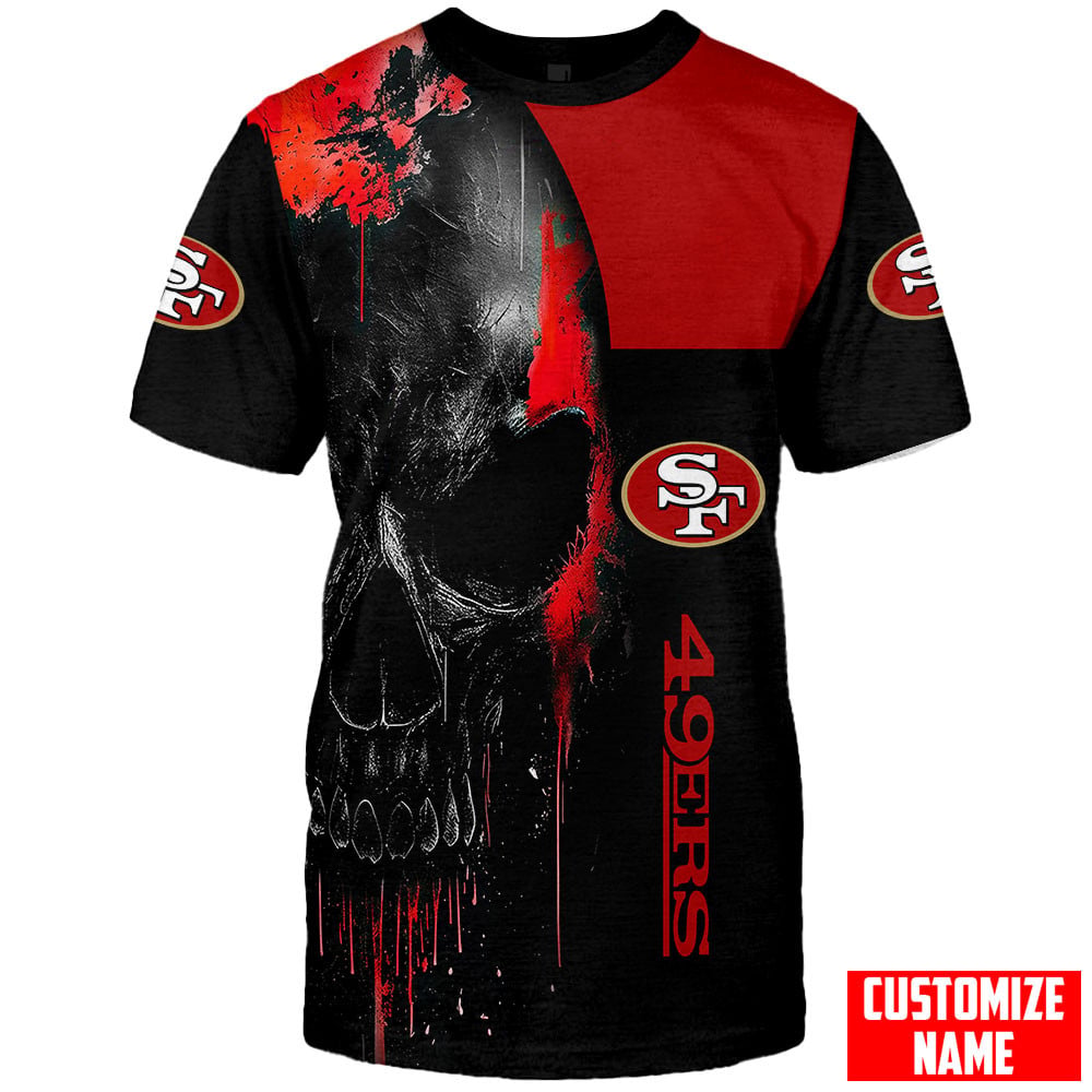 San Francisco 49ers Personalized Unisex T-Shirt Gift For Sport Fans AZTS007
