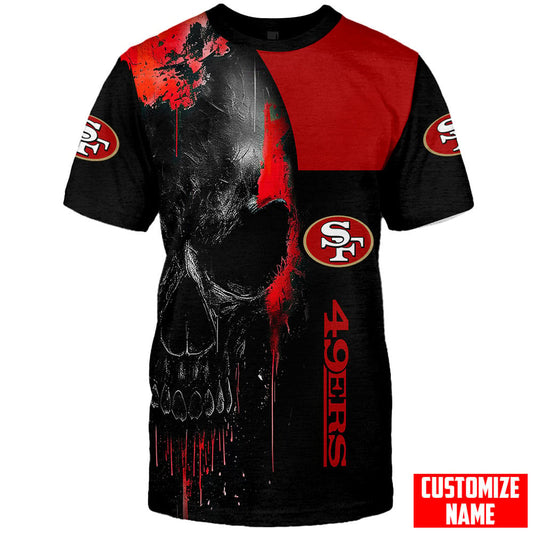 San Francisco 49ers Personalized Unisex T-Shirt Gift For Sport Fans AZTS007