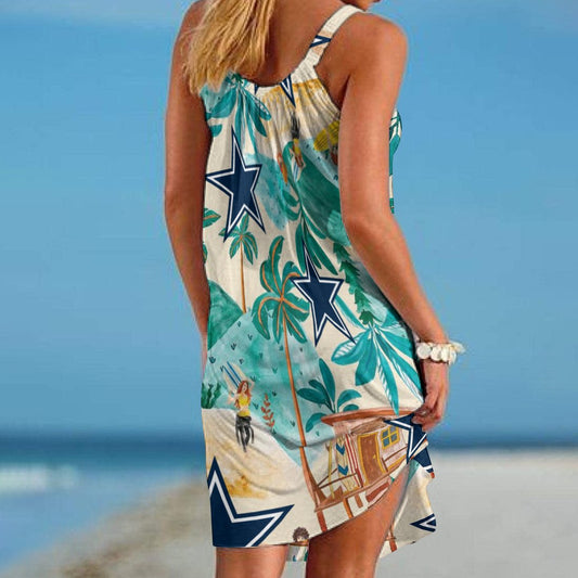 Dallas Cowboys Beach Dress BGSLLBD640