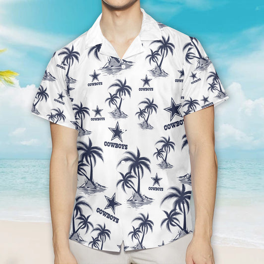 Dallas Cowboys Summer Hawaiian Shirt AZHWS363