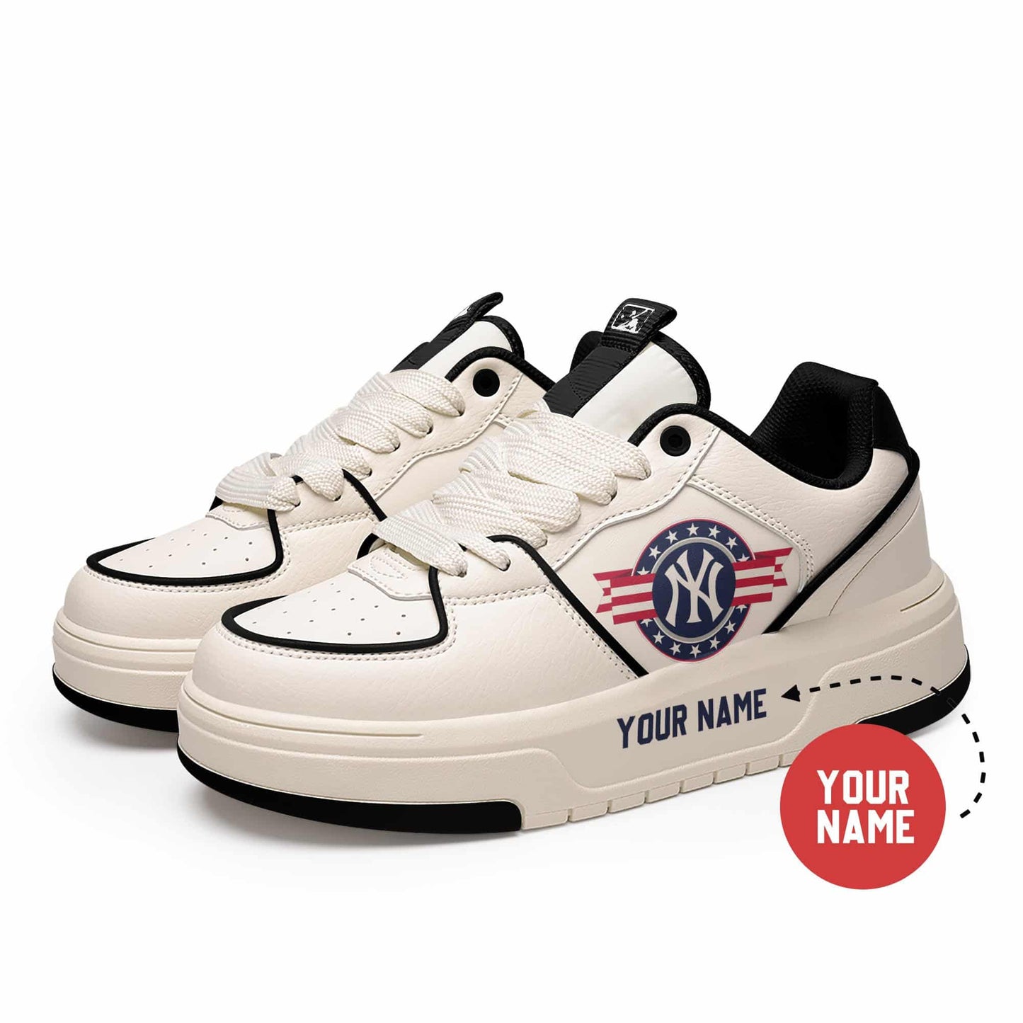 New York Yankees Personalized MLB Sneakers 028