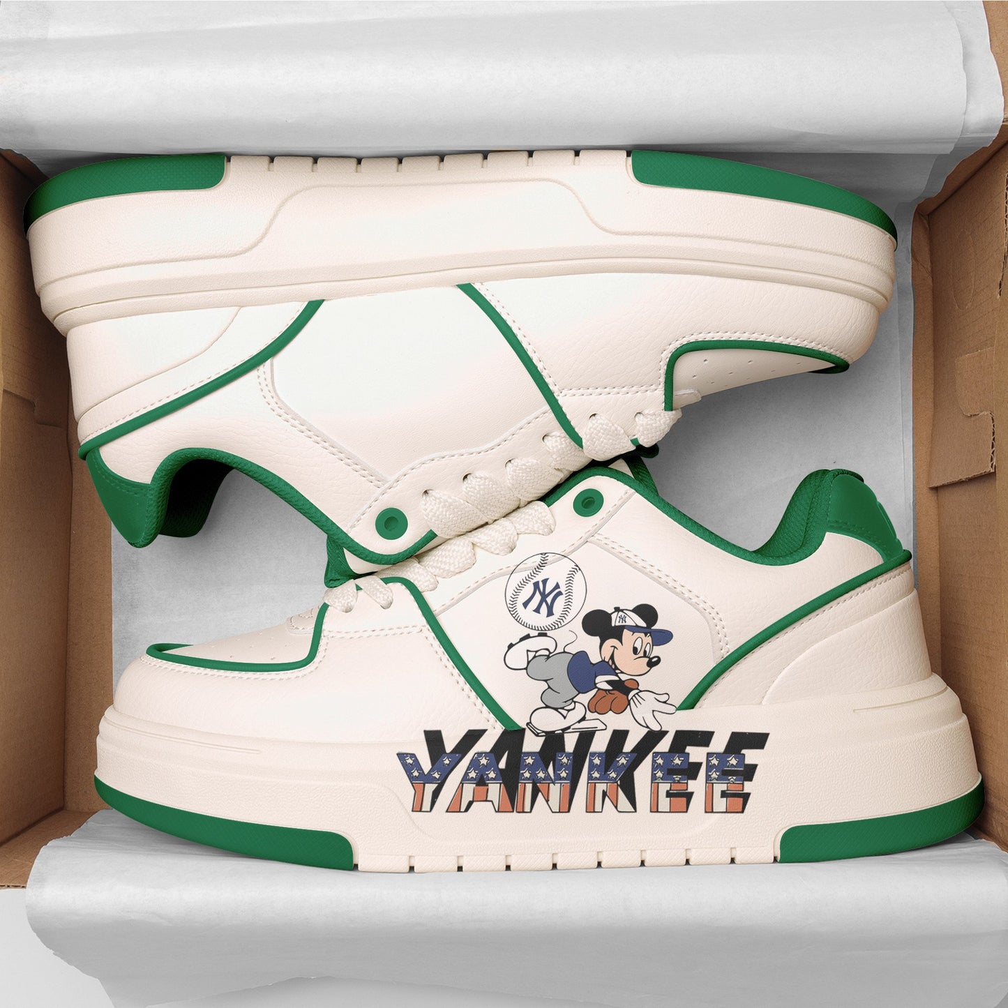 New York Yankees Personalized MLB Sneakers 032