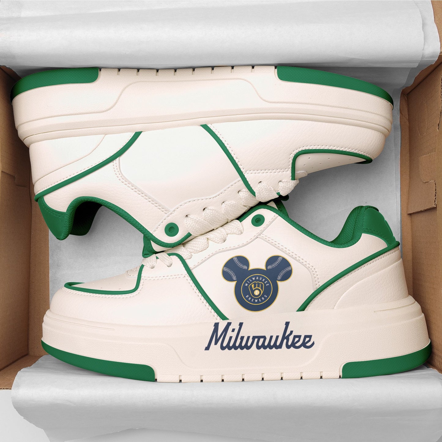 Milwaukee Brewers MLB Sneakers 035