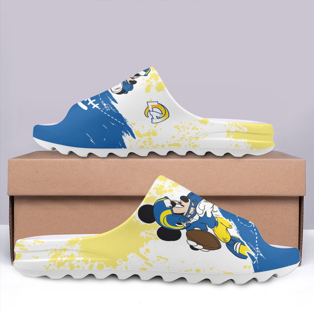 Los Angeles Rams Yeezy Slippers Shoes SPT037