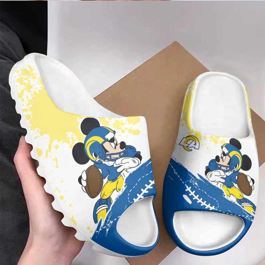 Los Angeles Rams Yeezy Slippers Shoes SPT037