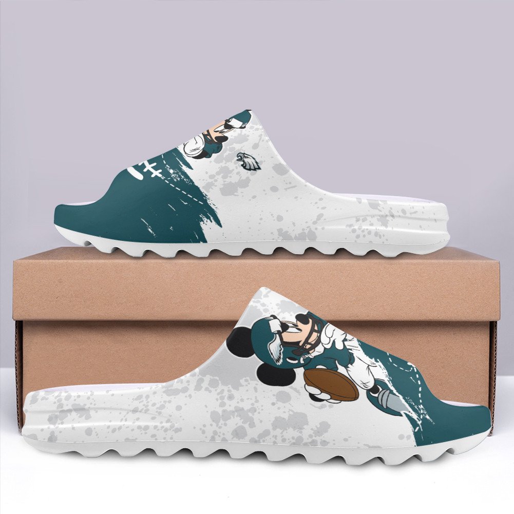 Philadelphia Eagles Yeezy Slippers Shoes SPT035