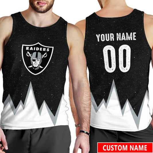 Las Vegas Raiders Personalized Men Tank Top BGMTT030