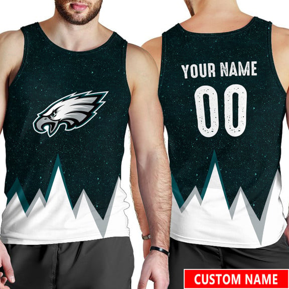 Philadelphia Eagles Personalized Men Tank Top BGMTT025