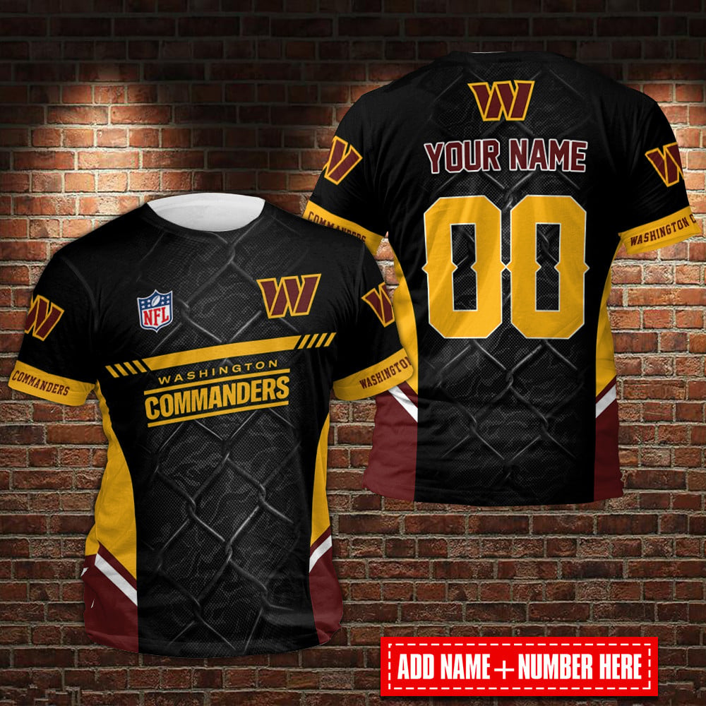Washington Commanders Personalized T-Shirt BGTS853