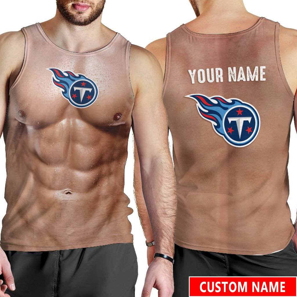 Tennessee Titans Personalized Men Tank Top BGMTT034