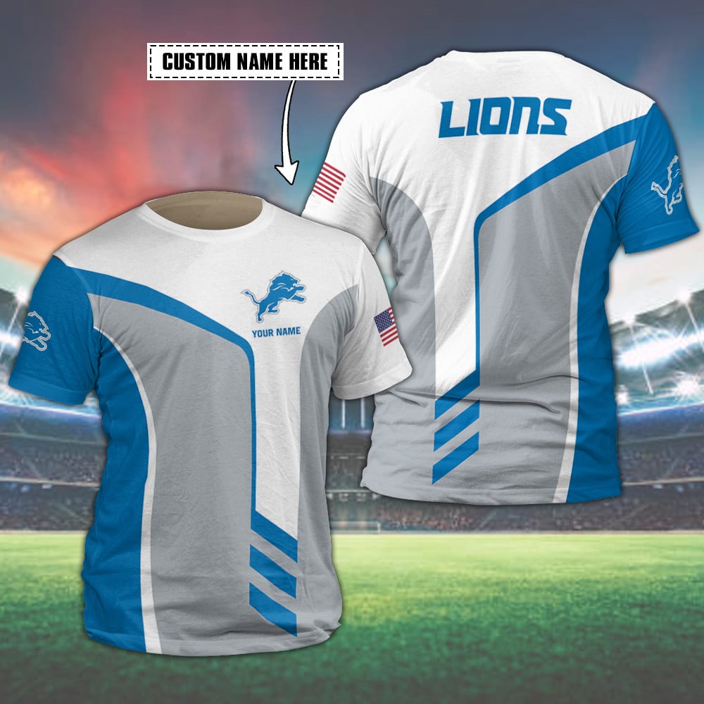 Detroit Lions Personalized T-Shirt BGTS860