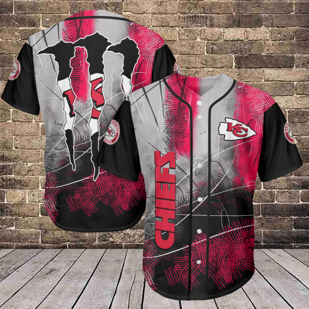 Kansas City Chiefs Baseball Jersey AZCBJS300