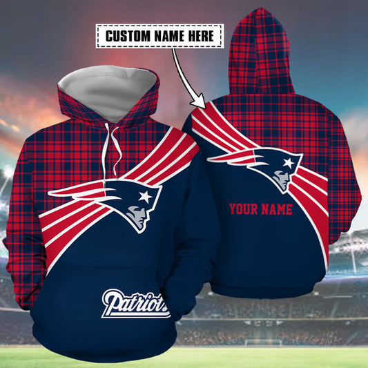 New England Patriots Personalized Hoodie AZCHD501