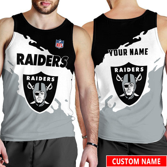 Las Vegas Raiders Personalized Men Tank Top BGMTT046