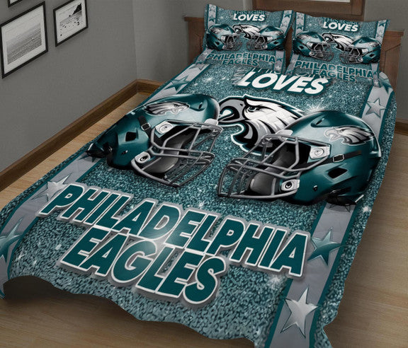 Philadelphia Eagles Quilt Set BGQS179