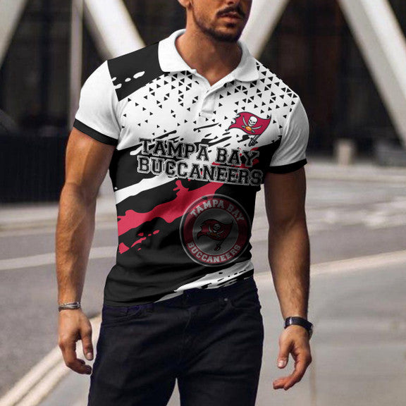 Tampa Bay Buccaneers Polo T-shirt BGPLS080