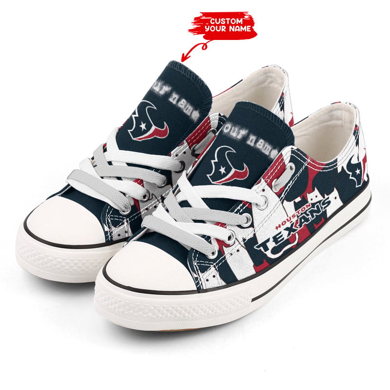 Houston Texans Personalized New Low Top BGLTC095