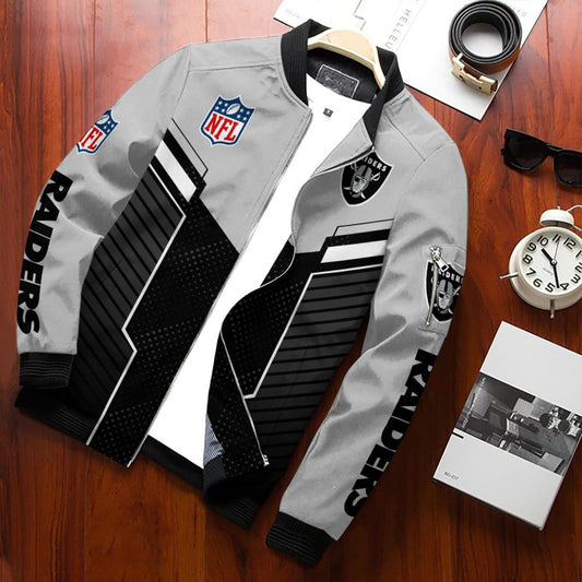 Las Vegas Raiders Personalized Bomber Jacket AZCBJ150