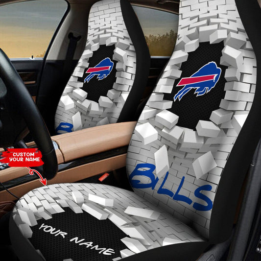 Buffalo Bills Personalized Car Seat Covers BGCSC733
