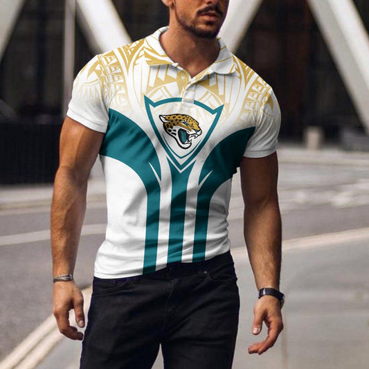 Jacksonville Jaguars Polo T-shirt BGPLS095