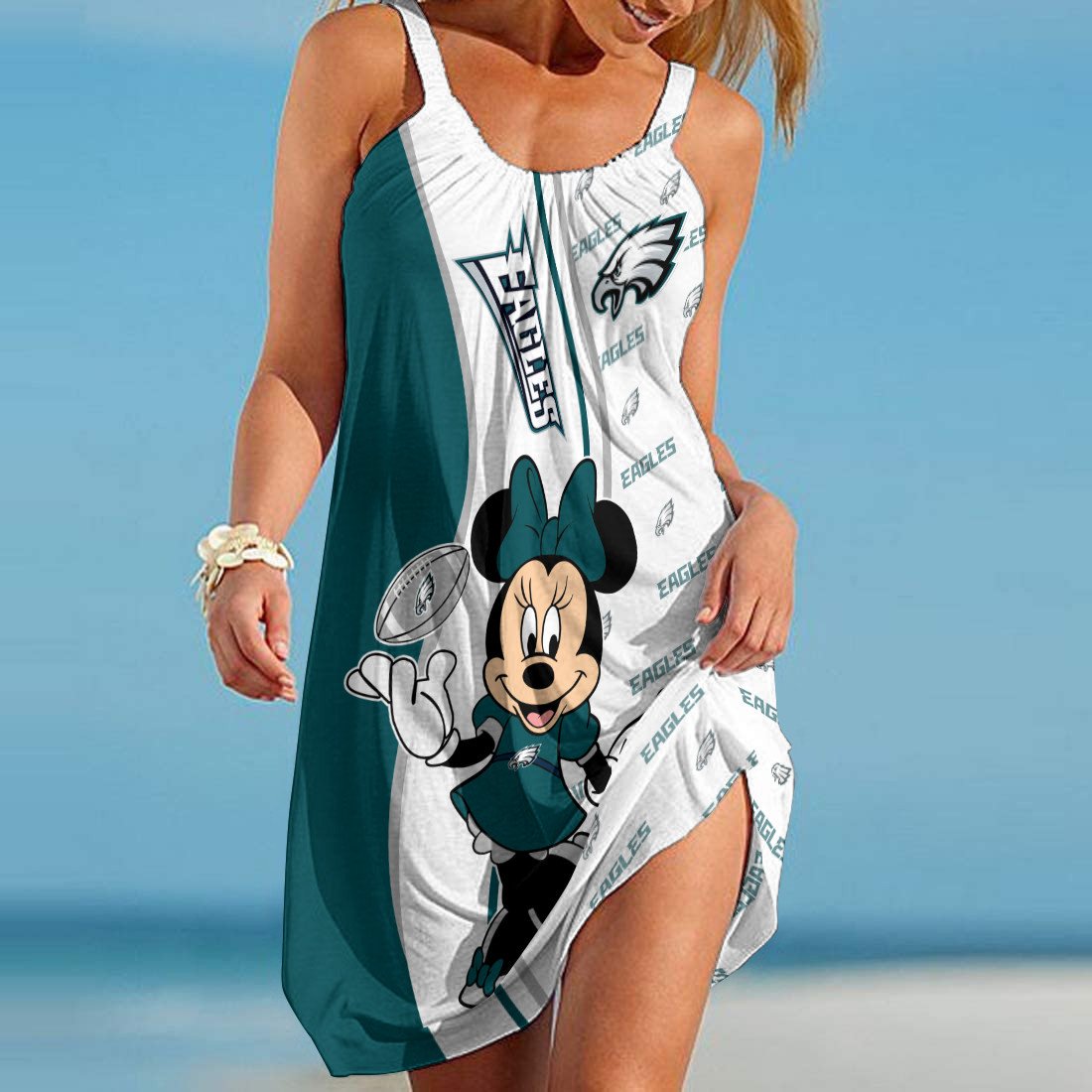 Philadelphia Eagles Beach Dress BGSLLBD608