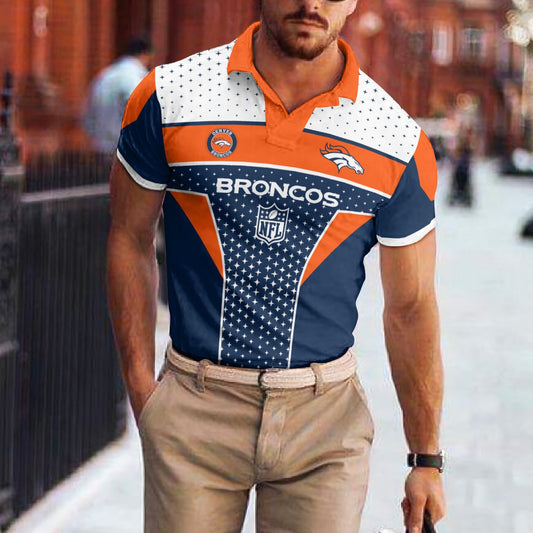 Denver Broncos Polo T-shirt BGPLS101