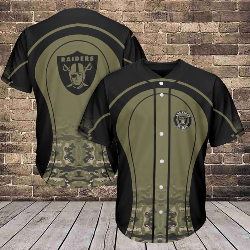 Las Vegas Raiders Baseball Jersey AZCBJS332