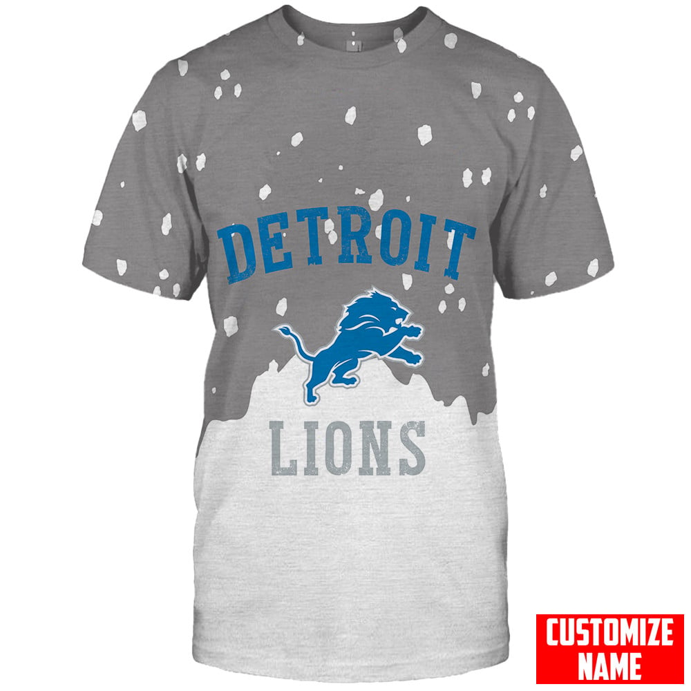 Detroit Lions Personalized T-Shirt BGTS928