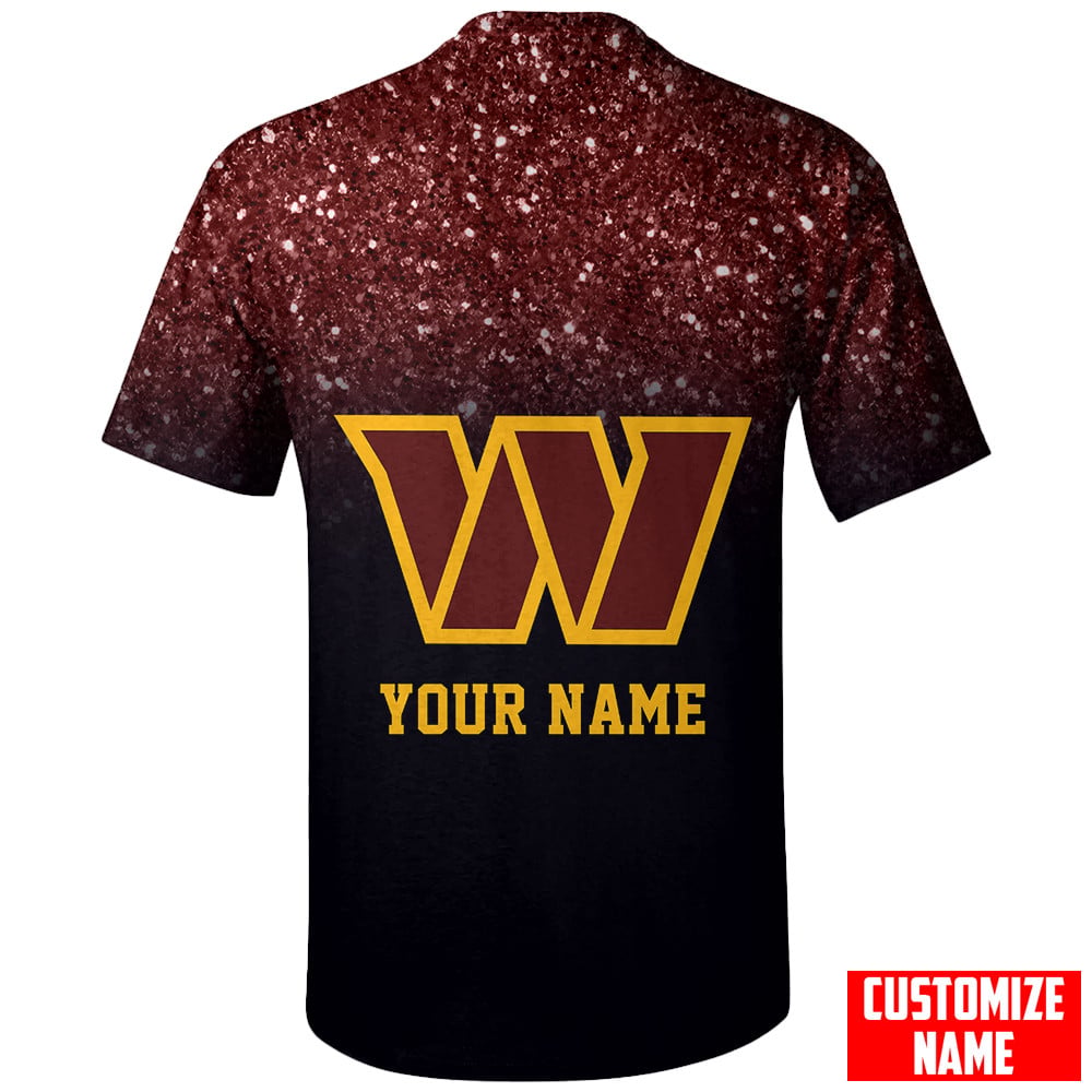 Washington Commanders Personalized Unisex T-Shirt Gift For Sport Fans BGTS945