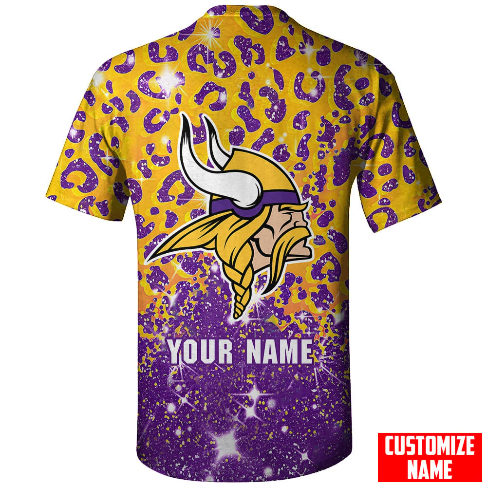 Minnesota Vikings Personalized T-Shirt BGTS960