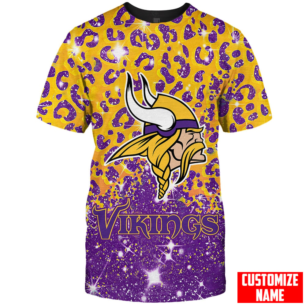 Minnesota Vikings Personalized T-Shirt BGTS960