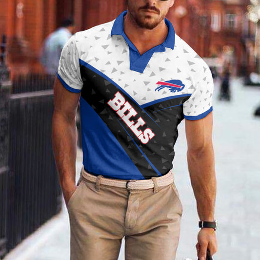 Buffalo Bills Polo T-shirt BGPLS124
