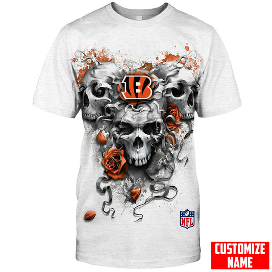 Cincinnati Bengals Personalized Unisex T-Shirt Gift For Sport Fans BGTS983
