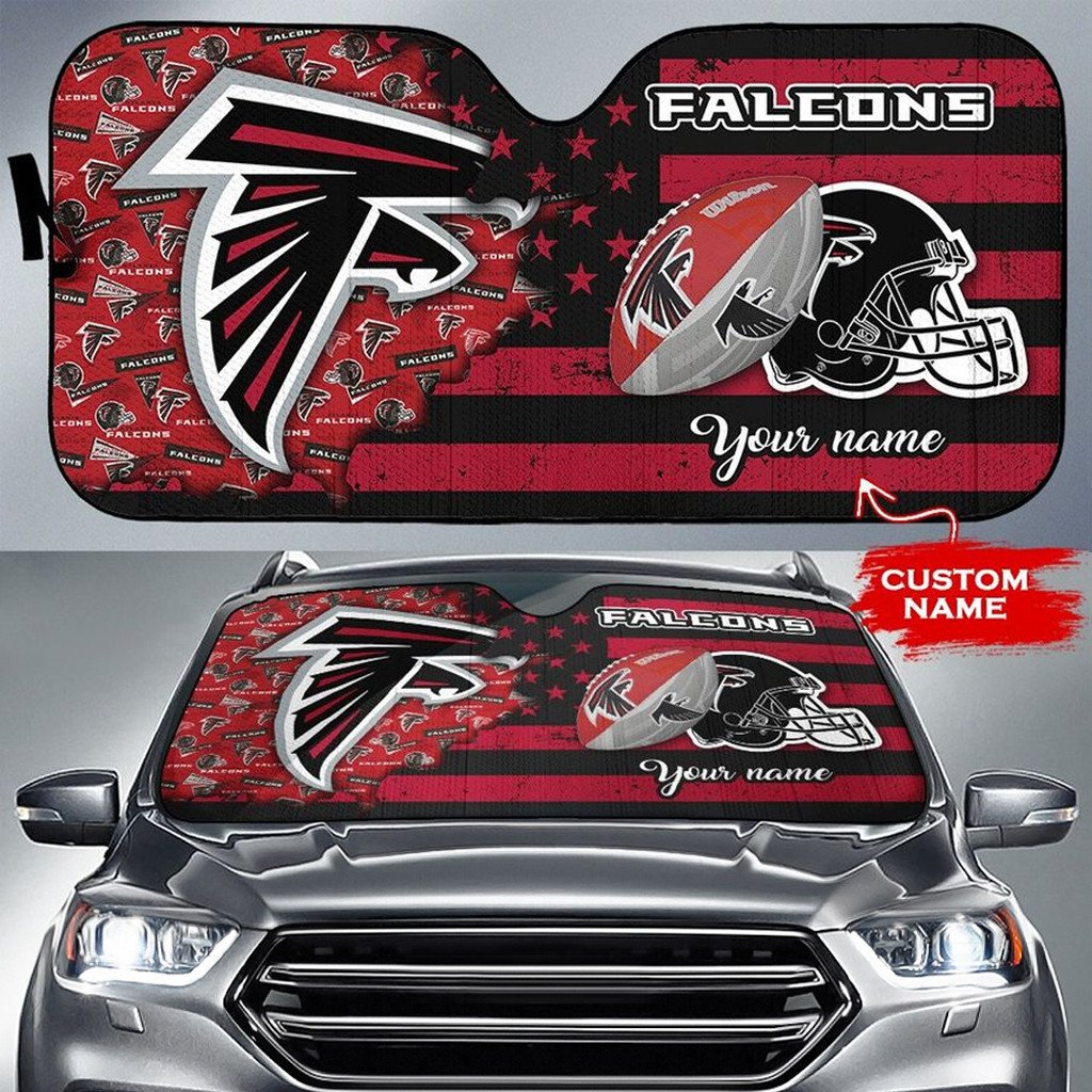 Atlanta Falcons Personalized Auto Sun Shade BGAUSS252