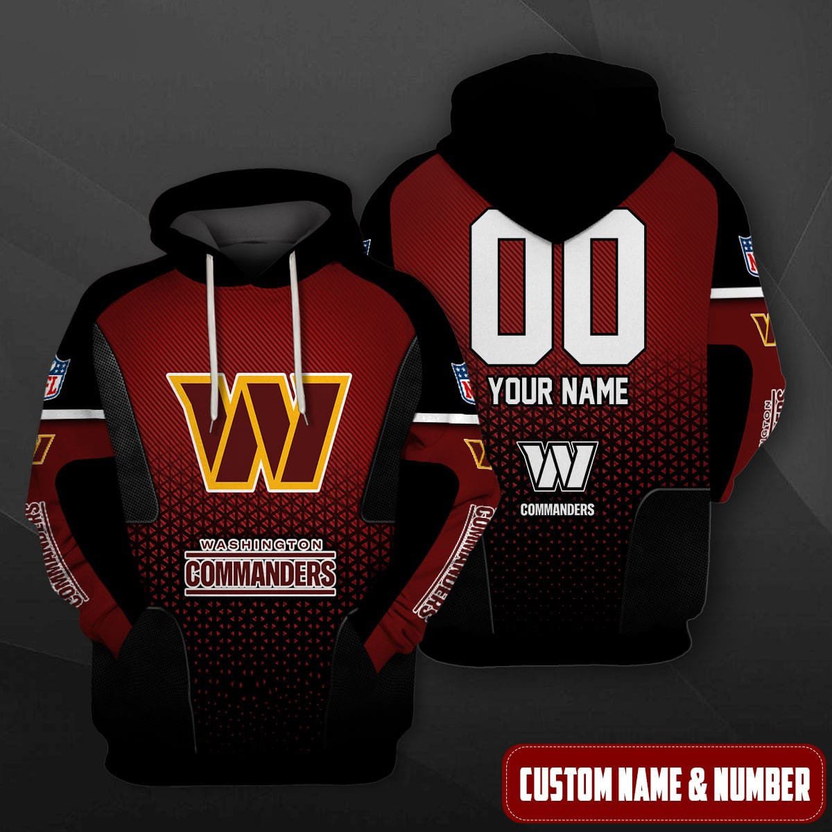 Washington Commanders Personalized Hoodie AZCHD535