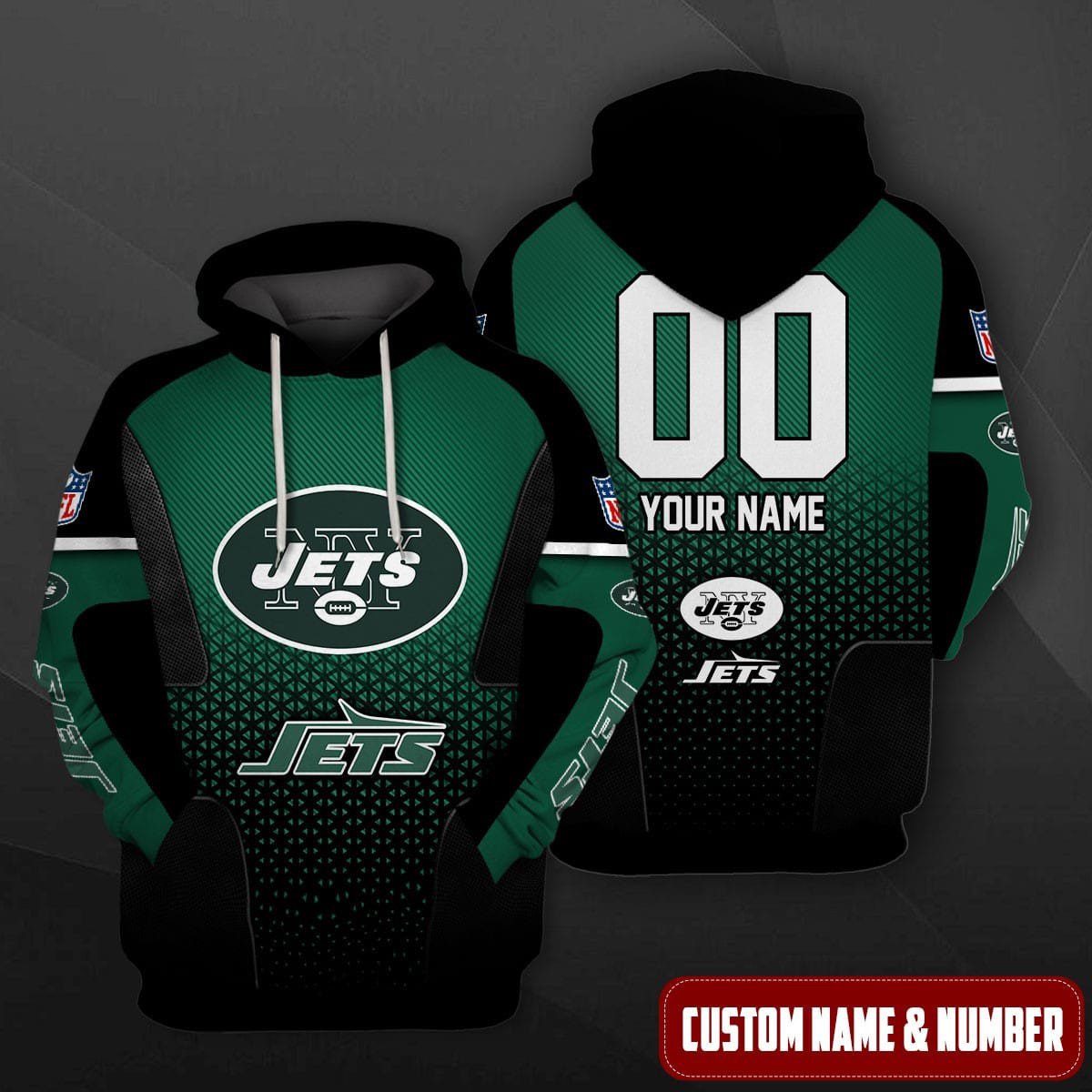 New York Jets Personalized Hoodie AZCHD528