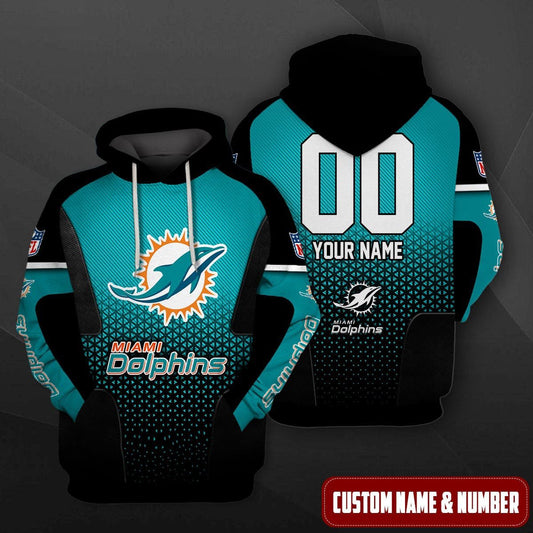 Miami Dolphins Personalized Hoodie AZCHD523