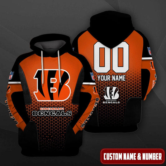 Cincinnati Bengals Personalized Hoodie AZCHD510