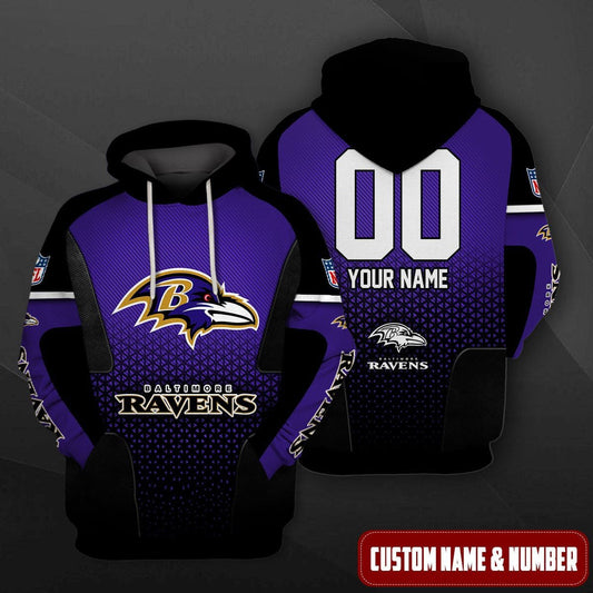 Baltimore Ravens Personalized Hoodie AZCHD506