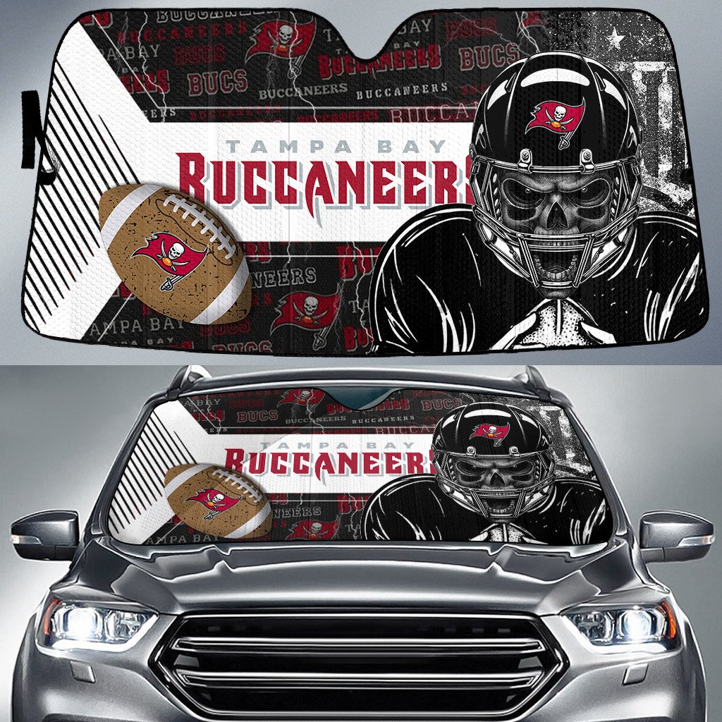 Tampa Bay Buccaneers Auto Sun Shade BGAUSS286