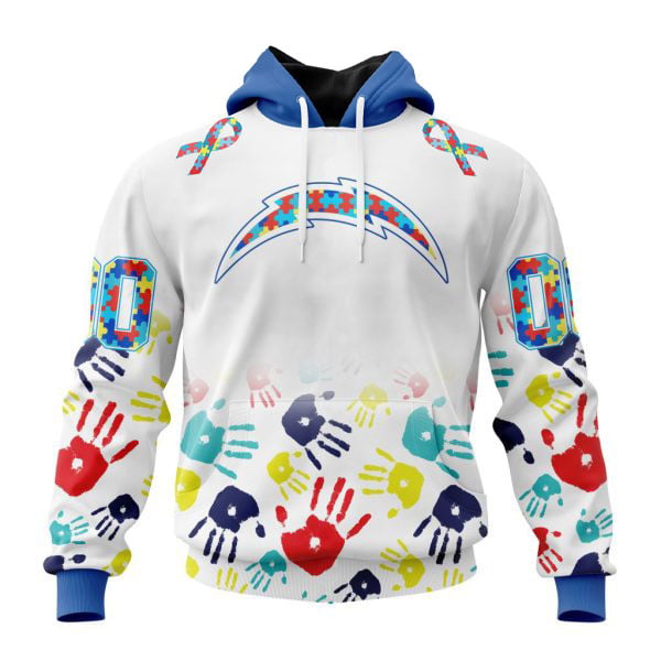 Los Angeles Chargers Personalized Hoodie AZCHD553