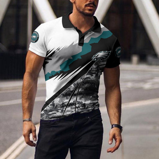 Philadelphia Eagles Polo T-shirt BGPLS138