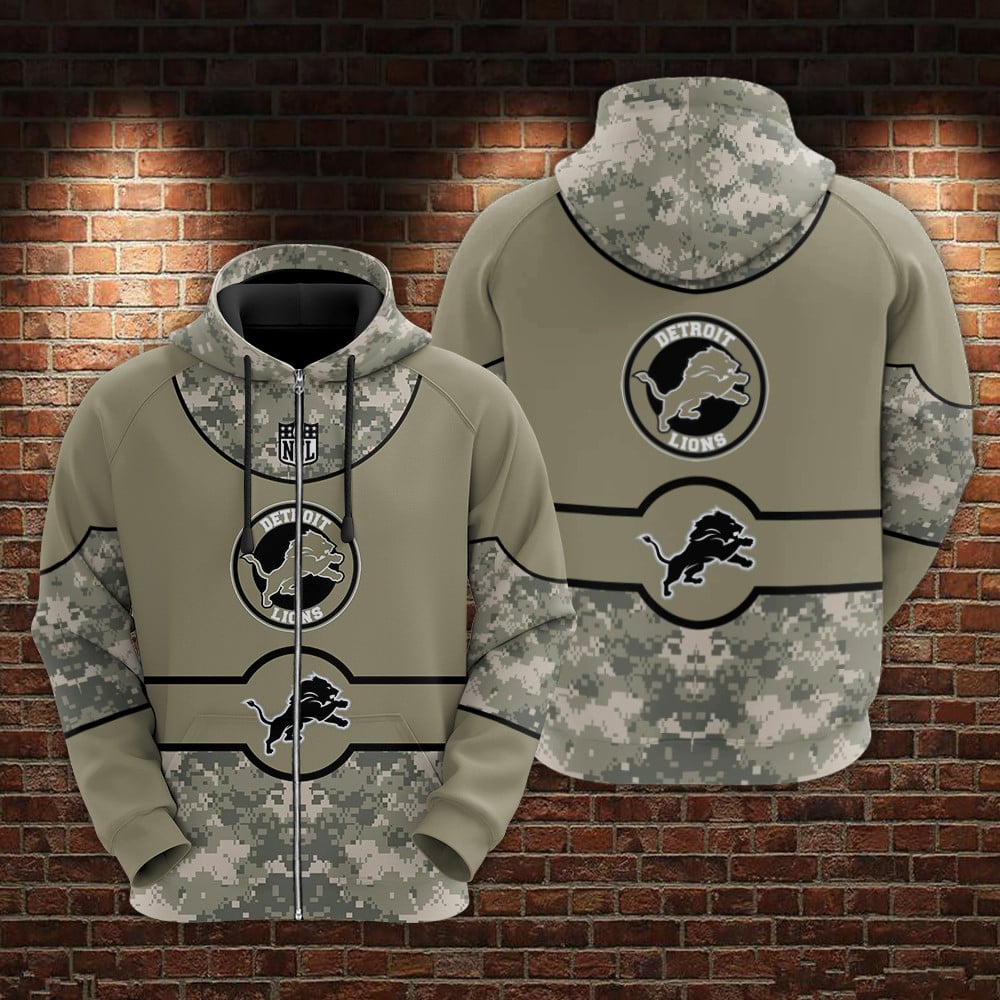 Detroit Lions Hoodie AZCHD858